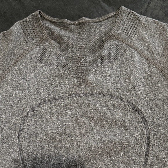 Lululemon athletica Grey Long Sleeve Tee - Picture 7 of 7